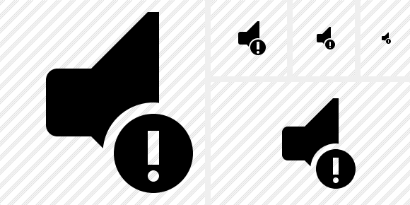 Audio Warning Icon Audio Warning Icon