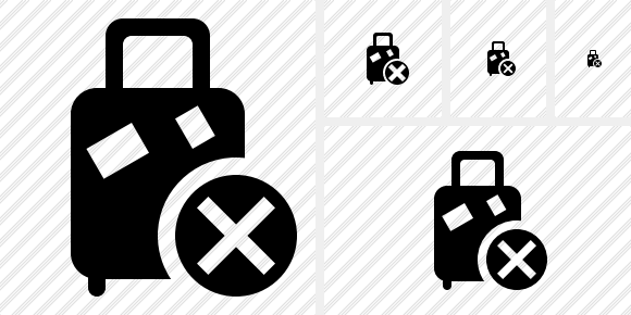 Baggage Cancel Symbol