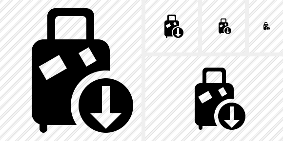 Baggage Download Symbol