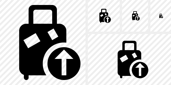 Baggage Upload Symbol