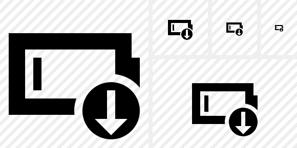 Icône Battery Empty Download