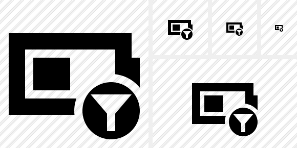 Battery Filter Symbol