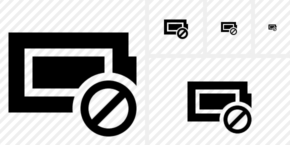 Battery Full Block Symbol