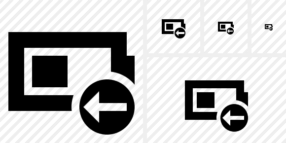 Battery Previous Symbol