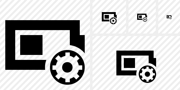 Icona Batteria Impostazioni Icona Batteria Impostazioni