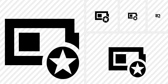 Battery Star Icon