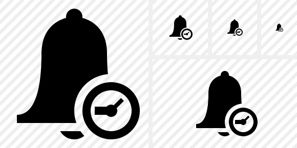 Bell Clock Icon