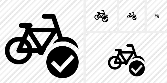 Bicycle Ok Icon Bicycle Ok Icon