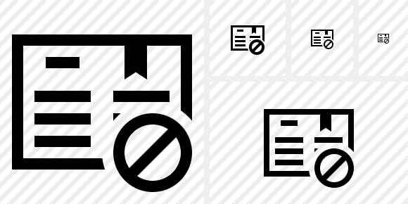 Book Block Icon Book Block Icon