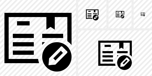 Book Edit Icon Book Edit Icon