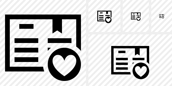 Book Favorites Icon Book Favorites Icon