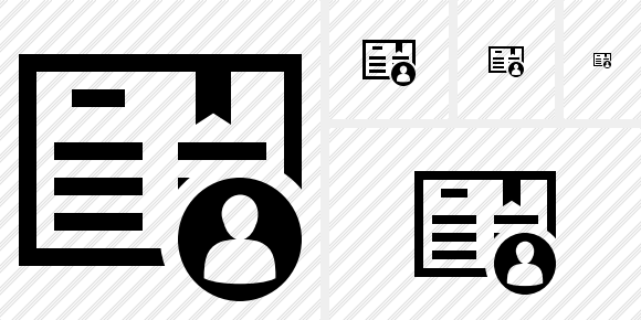 Book User Icon Book User Icon
