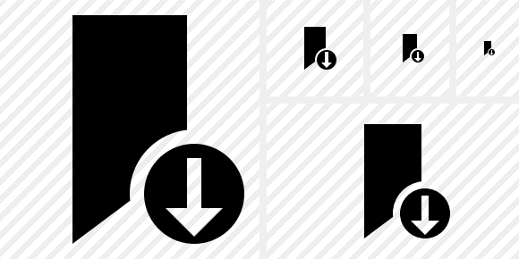 Icono Bookmark Download Icono Bookmark Download
