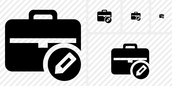 Briefcase Edit Icon