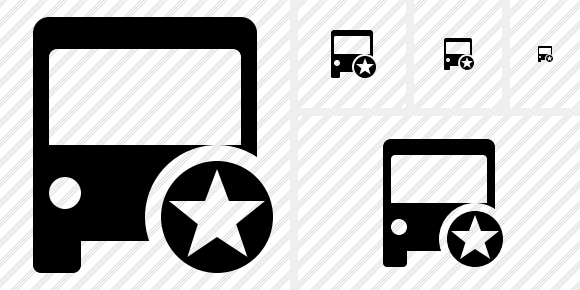 Bus 2 Star Symbol Bus 2 Star Symbol