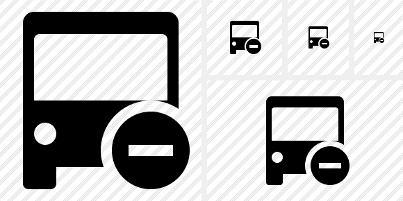 Bus 2 Stop Symbol Bus 2 Stop Symbol