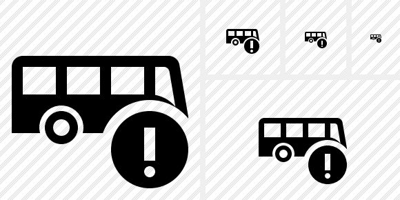 Bus Warning Symbol