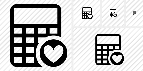 Calculator Favorites Icon Calculator Favorites Icon