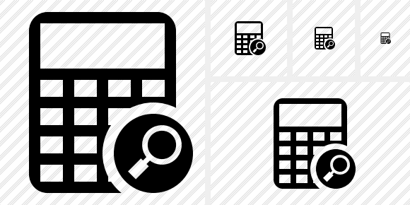 Calculator Search Icon Calculator Search Icon