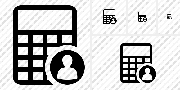 Calculator User Icon Calculator User Icon
