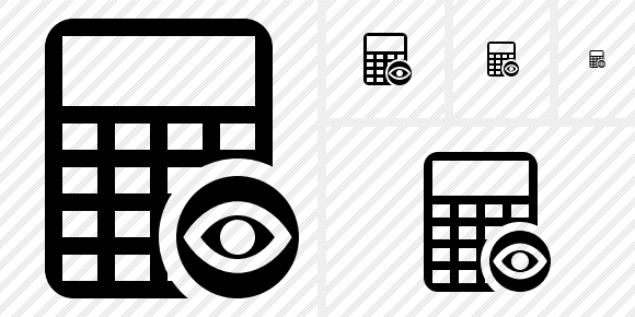 Calculator View Icon Calculator View Icon