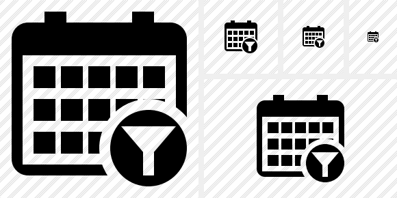 Calendar Filter Symbol