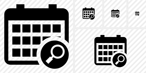 Calendar Search Symbol