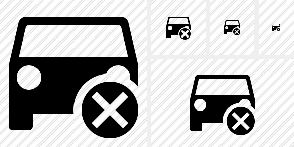 Car 2 Cancel Icon