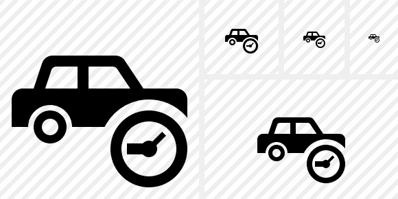 Car Clock Symbol Car Clock Symbol