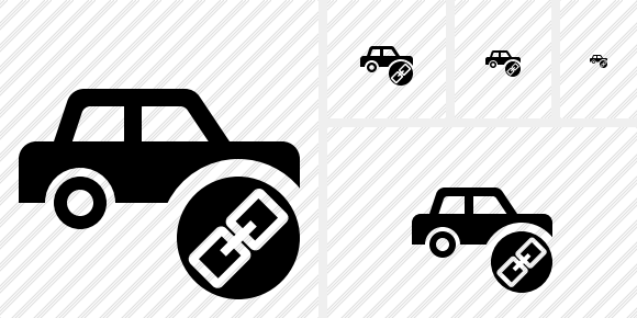 Car Link Symbol Car Link Symbol