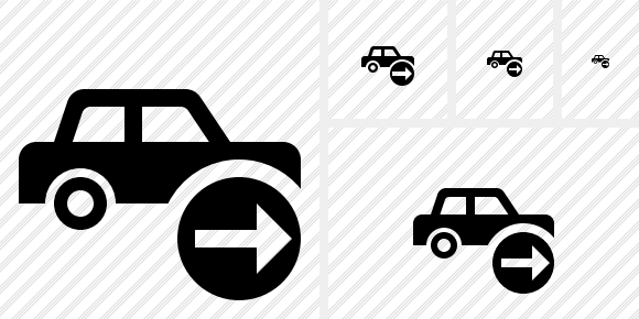 Car Next Symbol Car Next Symbol