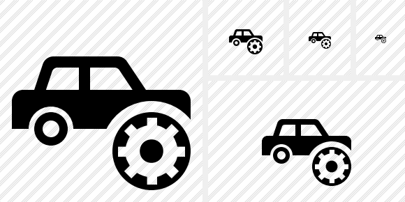 Car Settings Symbol Car Settings Symbol