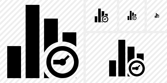 Icona Diagramma Orologio