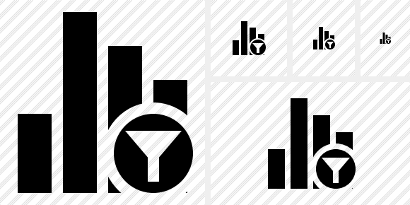 Icona Diagramma Filtro