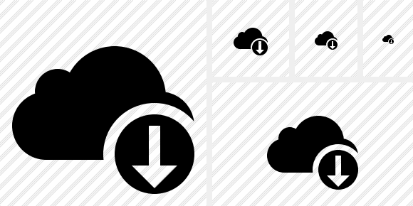 Cloud Download Symbol