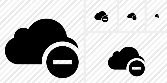 Cloud Stop Icon