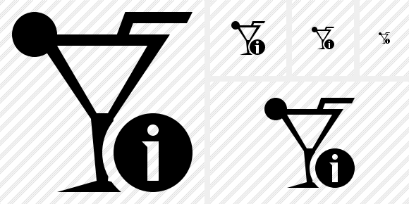 Cocktail Information Symbol