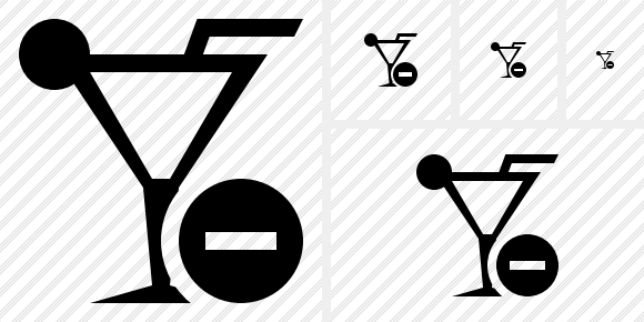 Cocktail Stop Symbol