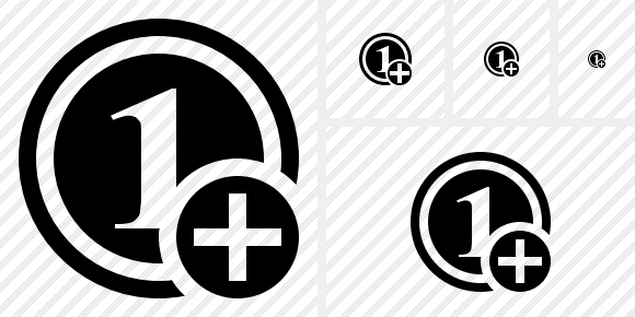 Coin Add Icon Coin Add Icon