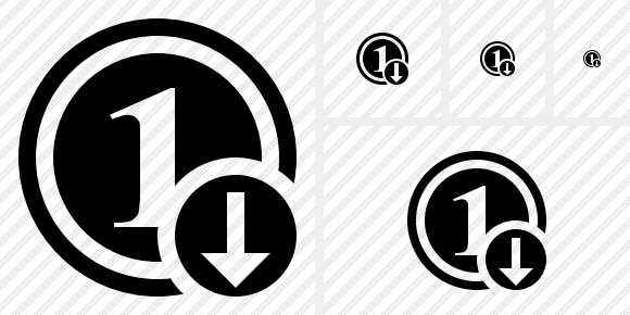 Coin Download Icon Coin Download Icon
