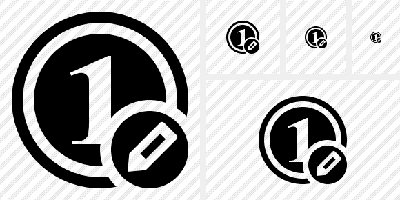 Coin Edit Icon Coin Edit Icon