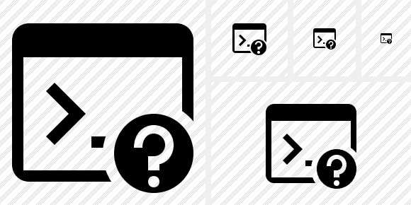 Command Prompt Help Icon Command Prompt Help Icon
