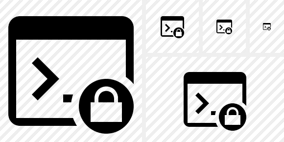 Command Prompt Lock Symbol