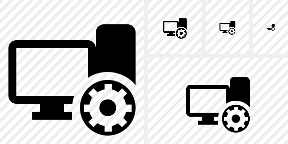 Computer Settings Symbol