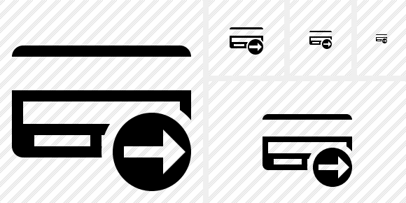 Credit Card Next Icon Credit Card Next Icon