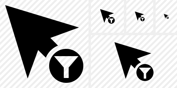 Cursor Filter Icon