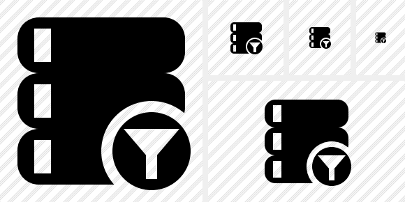 Database Filter Icon Database Filter Icon