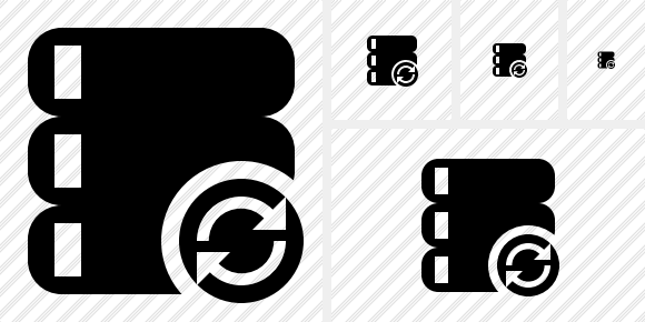 Database Refresh Symbol