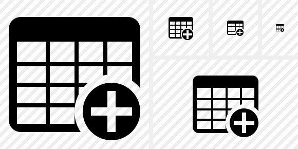 Icono Database Table Add