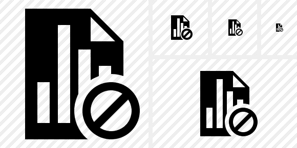 Icono Document Chart Block